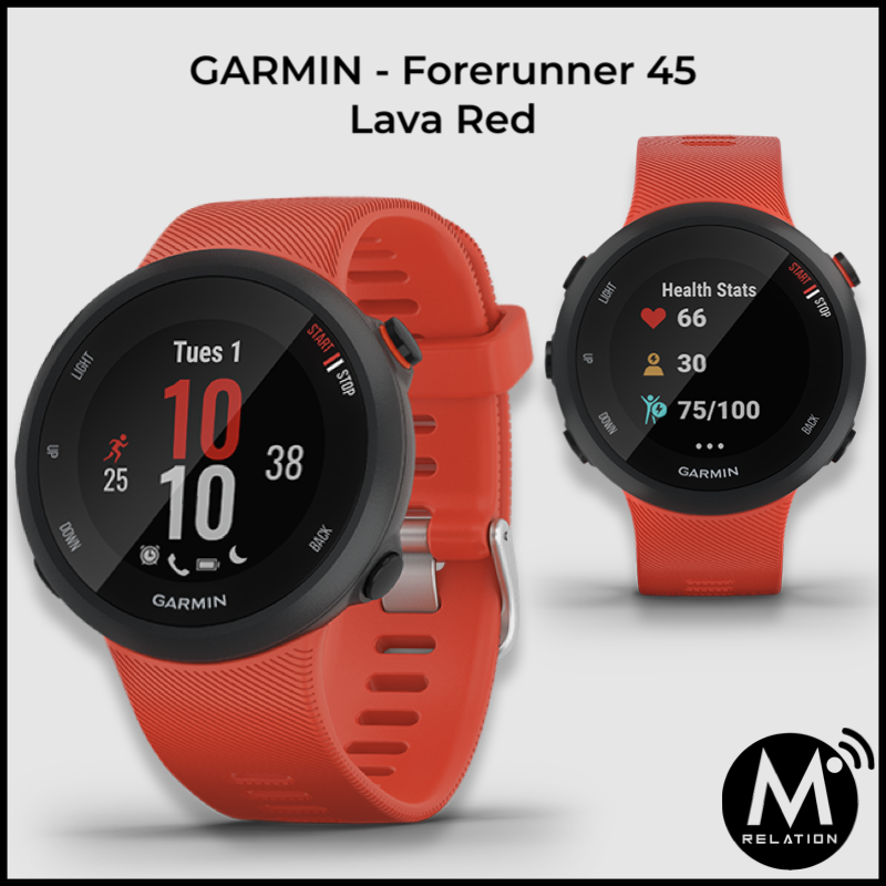 GARMIN - Forerunner 45 Lava Red