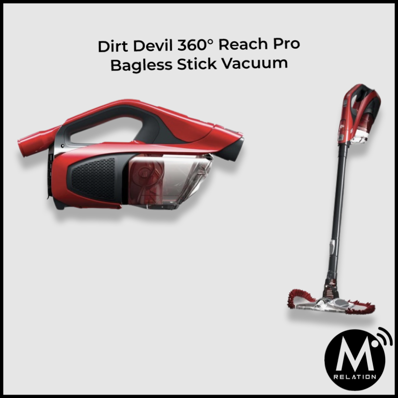 DIRTDEVIL 360° Reach Pro Bagless Stick Vacuum